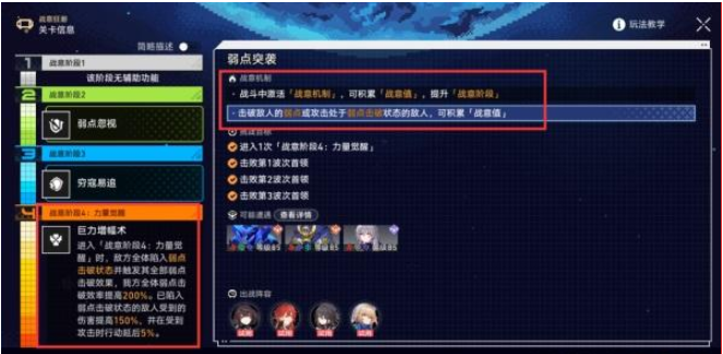 崩坏星穹铁道弱点突袭攻略一览
